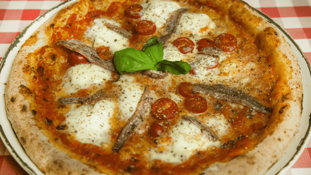 Leia mais sobre o artigo Pizza de sardinha sem ovo, o sabor da pizza que você vai adorar!