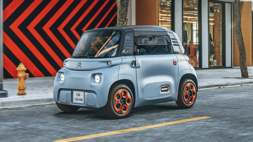 Leia mais sobre o artigo Citroën apresenta microcarro elétrico Ami no evento do mercado livre