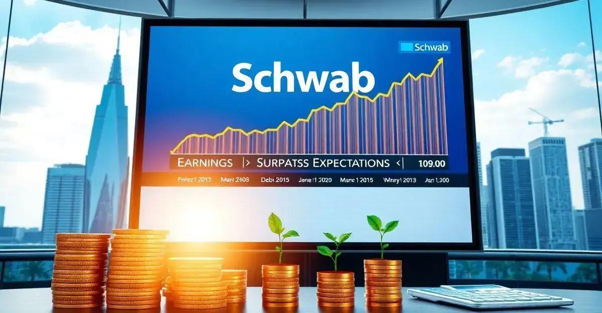 schwab registra lucros surpreendentes e reduz dividas