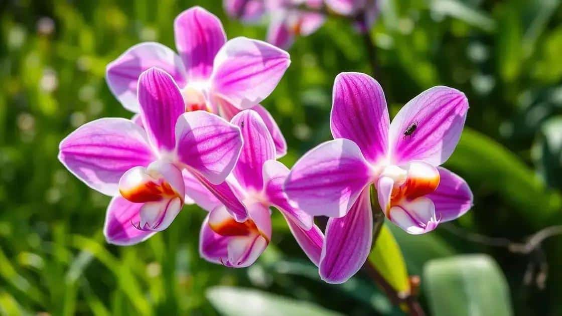 como identificar pragas nas orquídeas