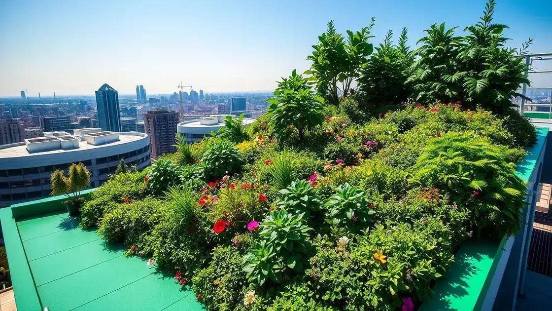 Benefícios de ter um telhado verde leve
