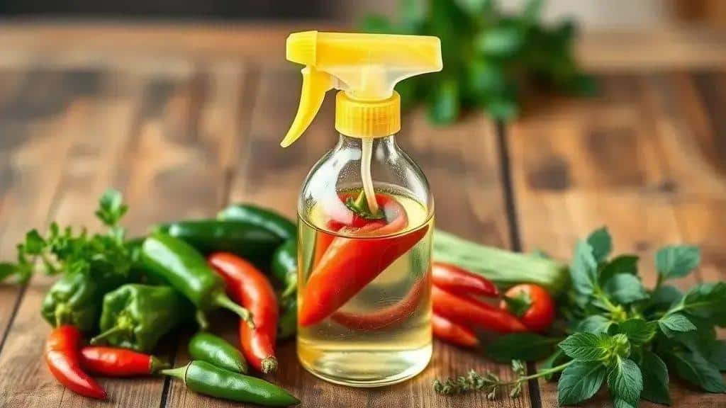 Como fazer um inseticida natural com pimenta