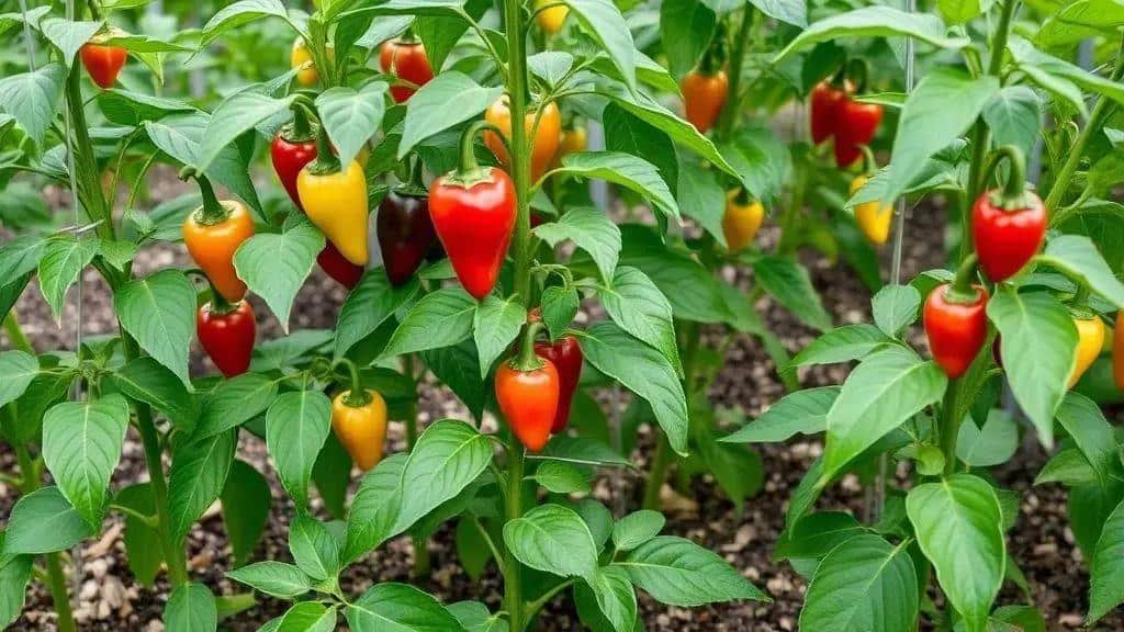Cuidados ao usar pimentas no jardim